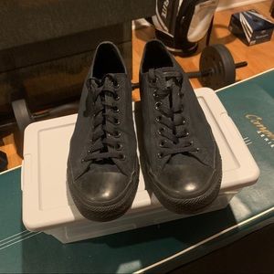 All Black Converse